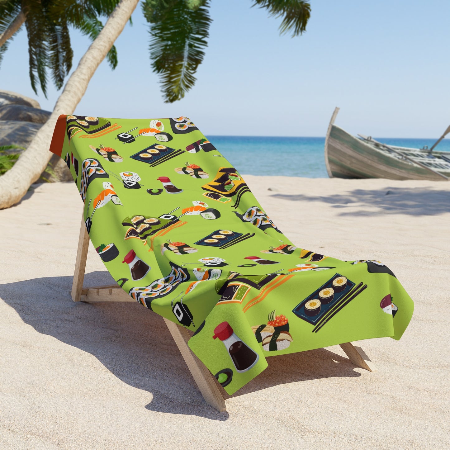 Sushi Beach Towel