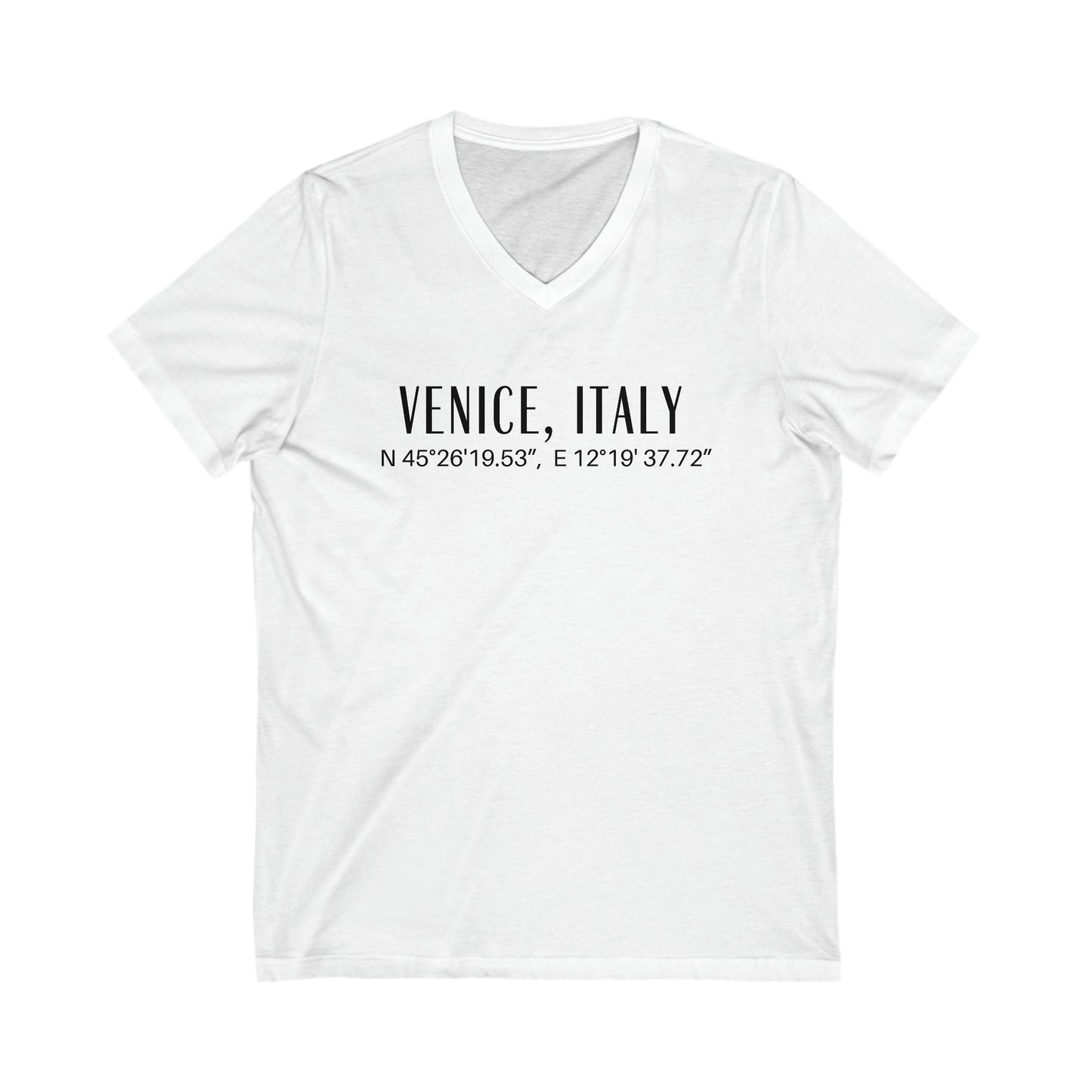 Venice, Italy Coordinates V-Tee
