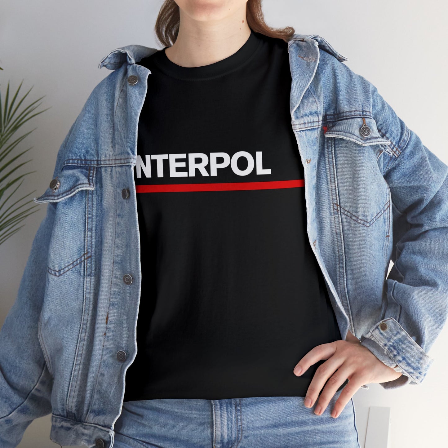 Interpol Tee Logo Unisex Classic Fit