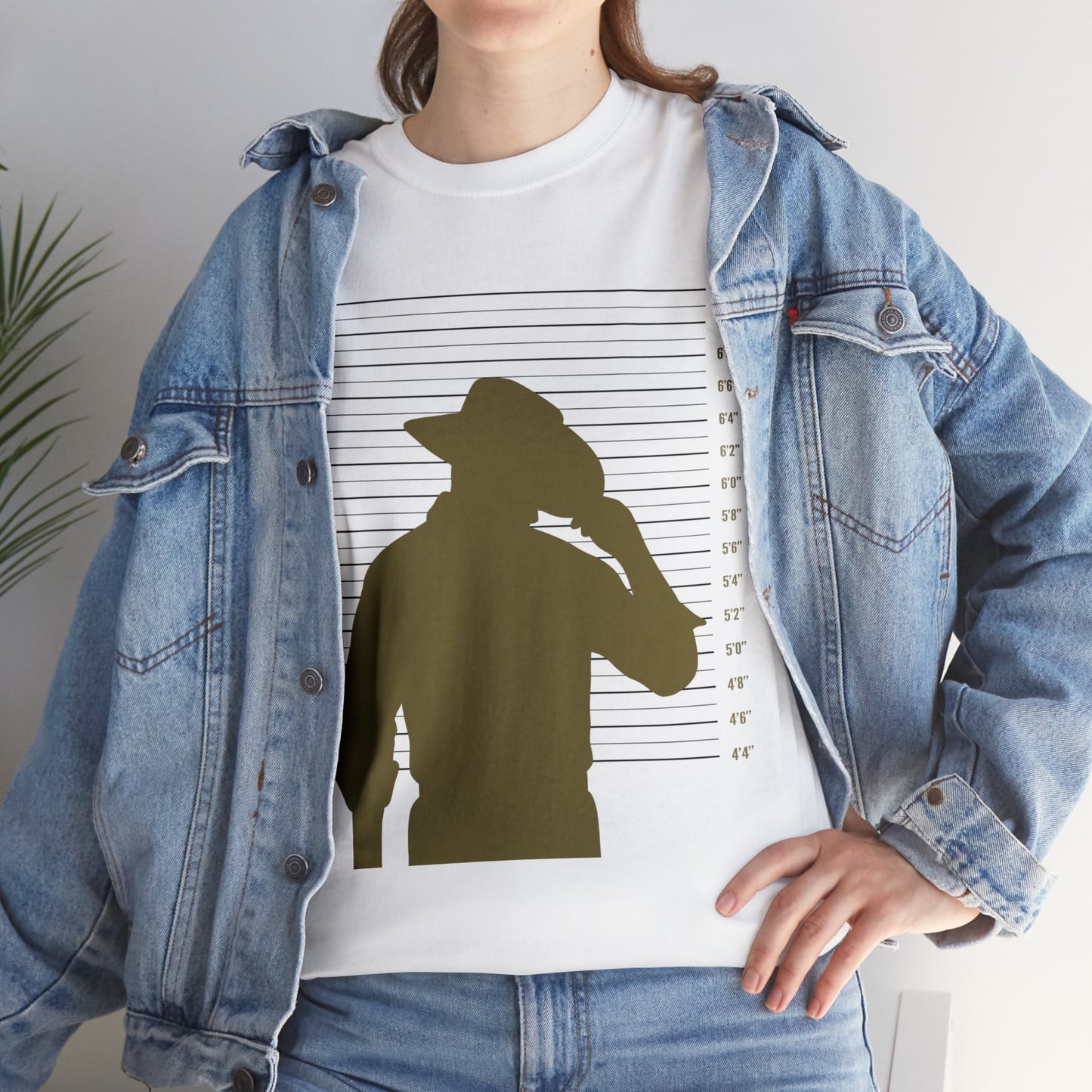 Cowboy Mugshot T-Shirt, Funny Rancher Tee