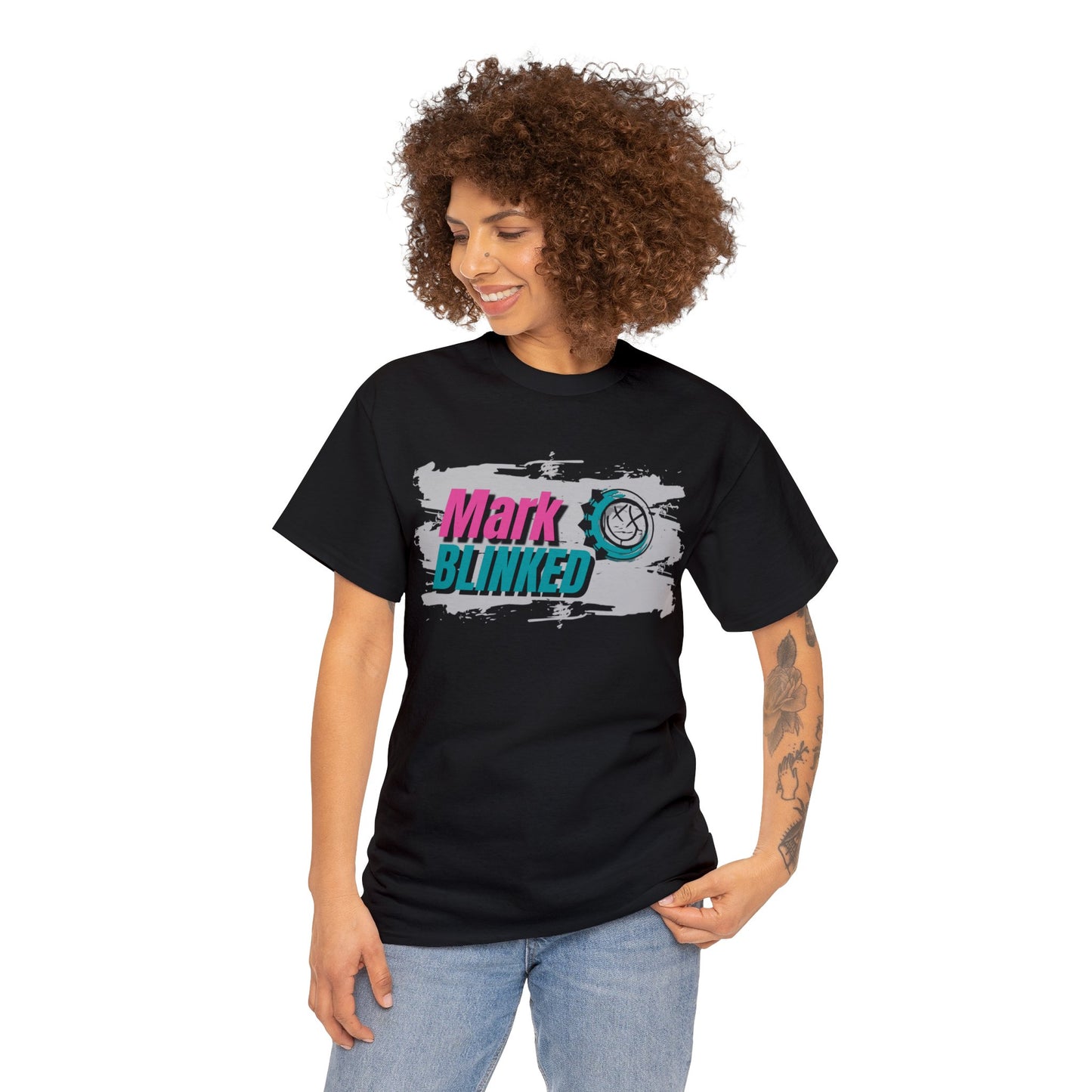 Blink 182 T-Shirt, Mark Hoppus Blinked Tee