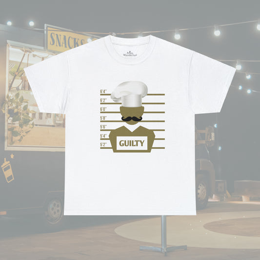 Chef Mugshot T-Shirt, Killer Cook Tee
