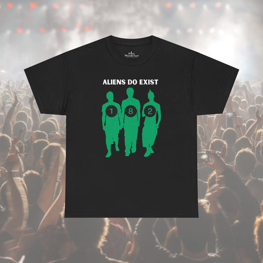Blink 182 T- Shirt Aliens Exist Old School Punk Rock Tee Unisex