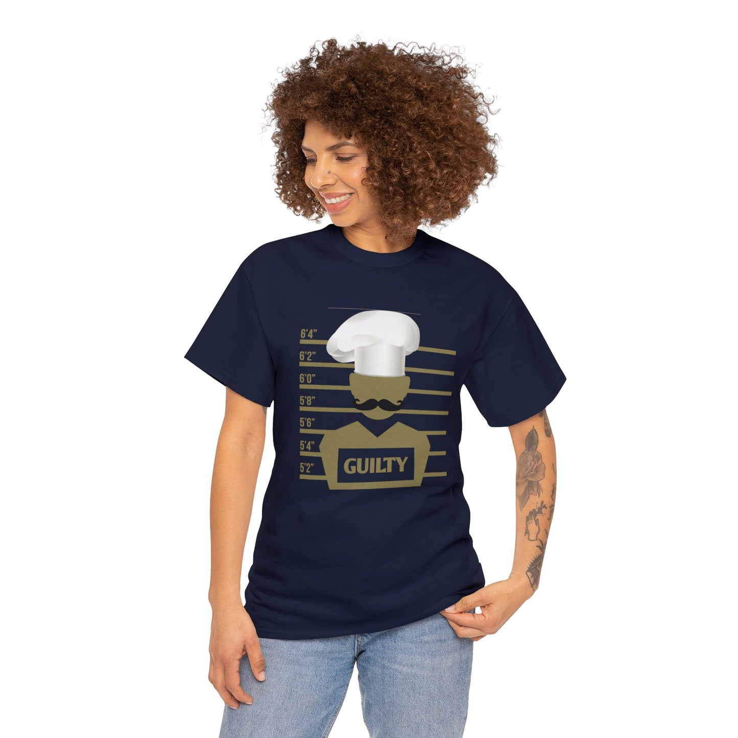 Chef Mugshot T-Shirt, Killer Cook Tee