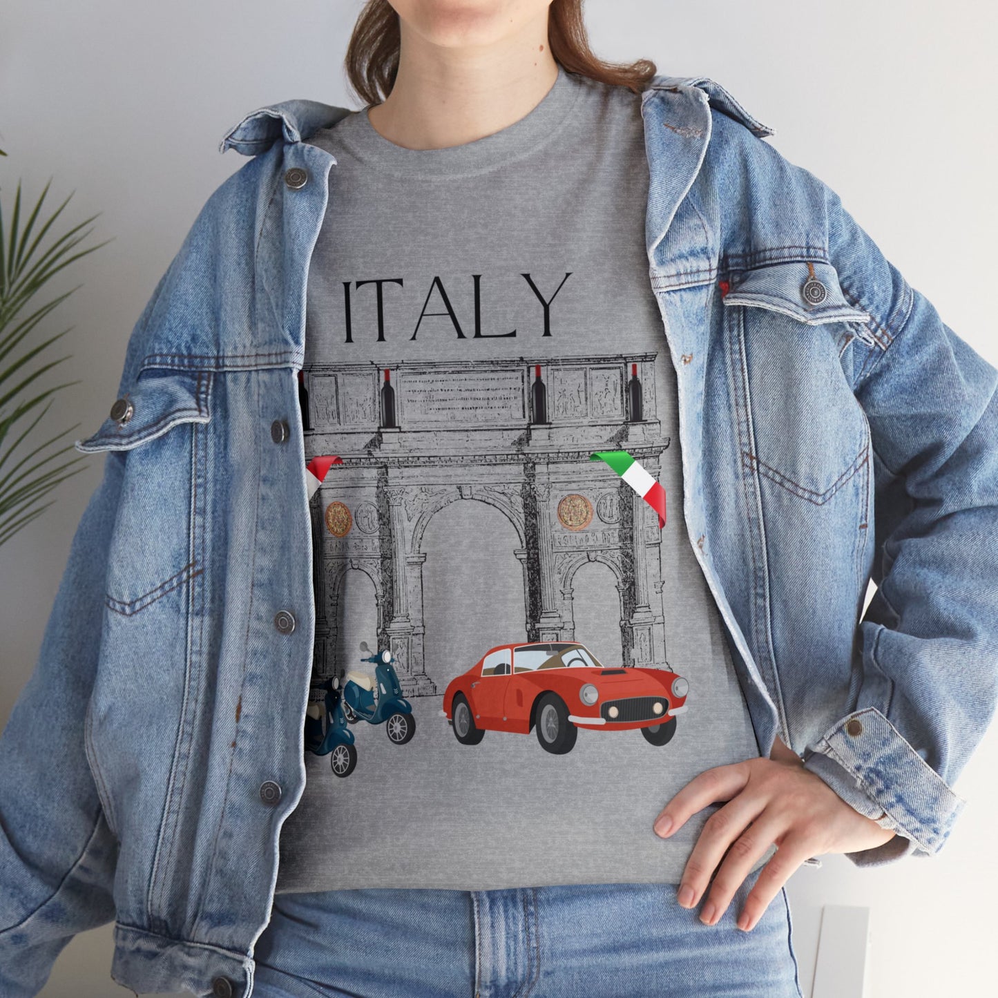 Italy T-Shirt Italian Culture Tee Italia Unisex Classic Fit