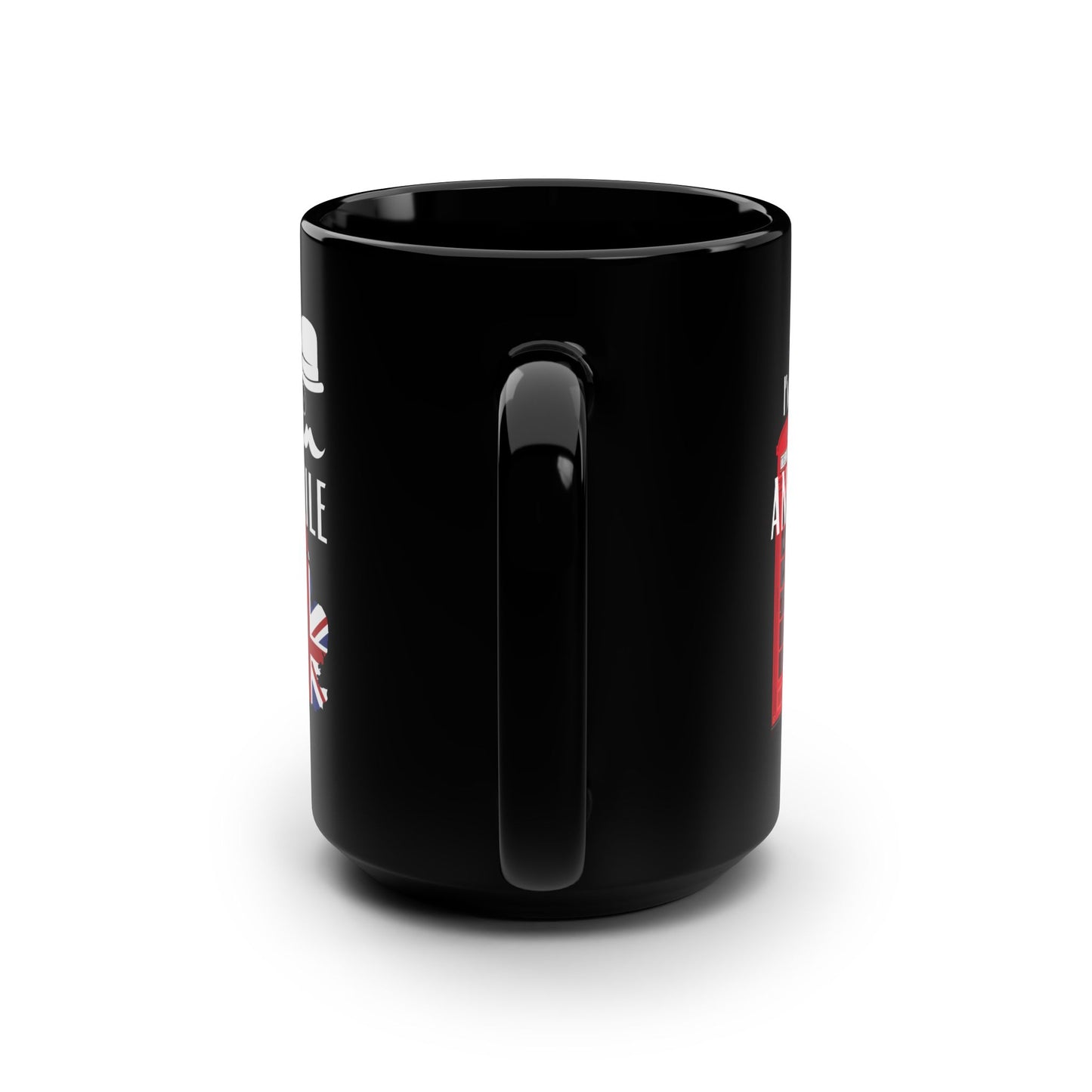 Anglophile Coffee Mug England Lovers 15 oz Ceramic Modern Original