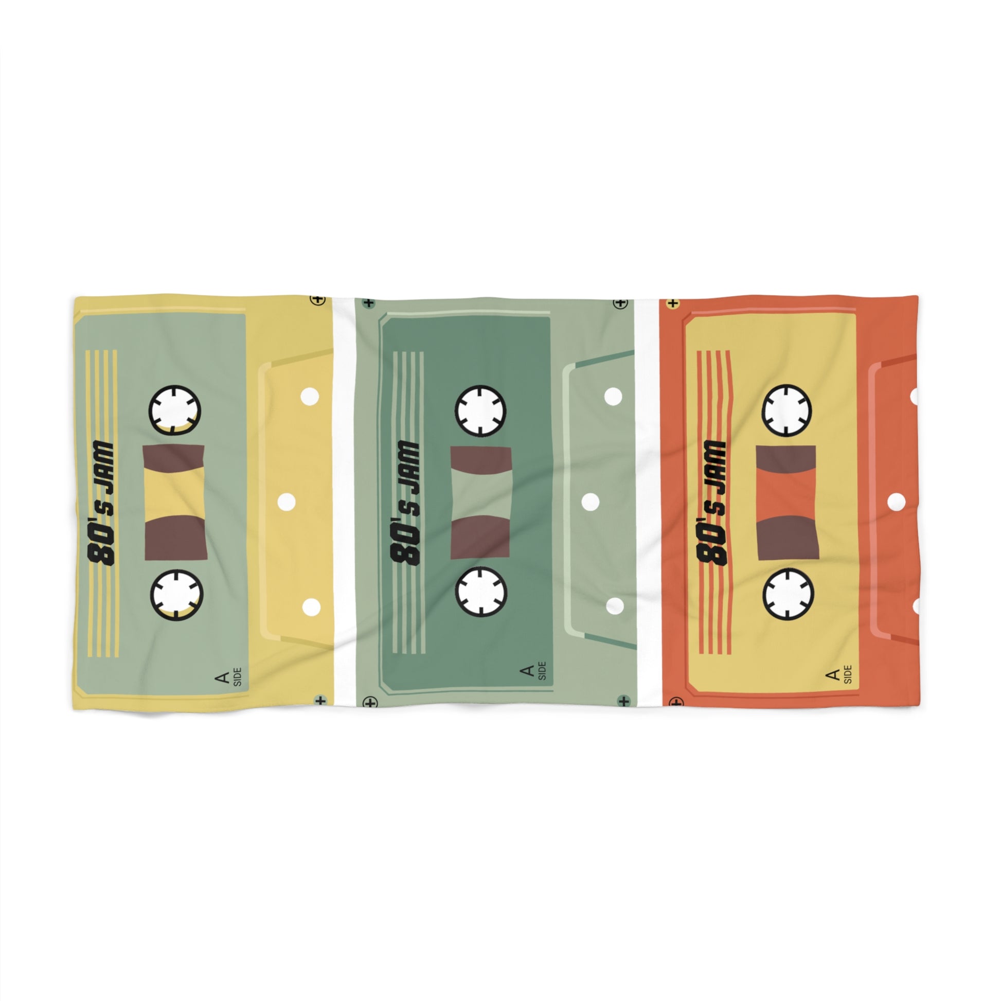 Nostalgic Music Beach Towel