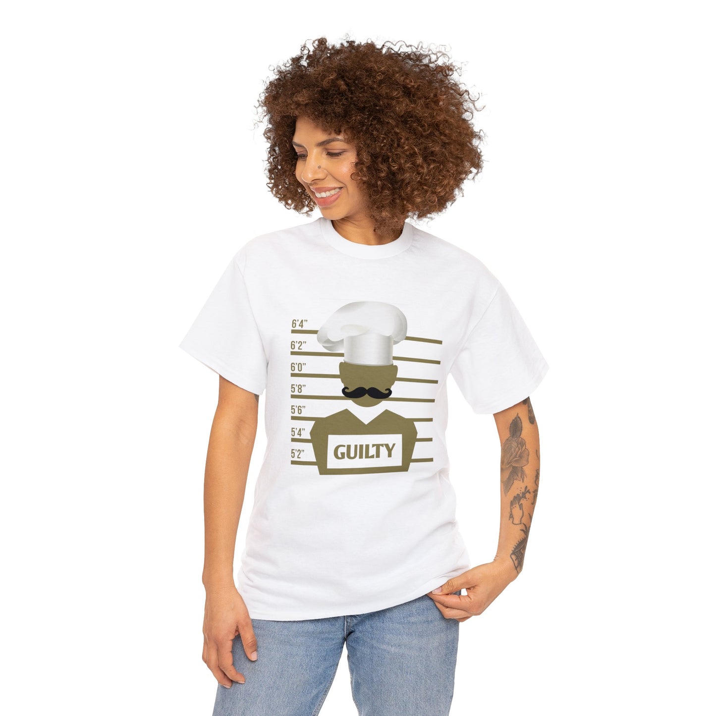 Chef Mugshot T-Shirt, Killer Cook Tee
