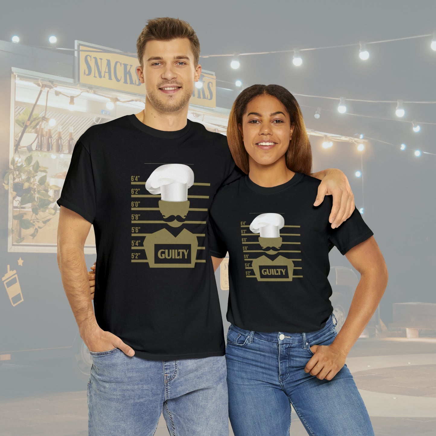 Chef Mugshot T-Shirt, Killer Cook Tee