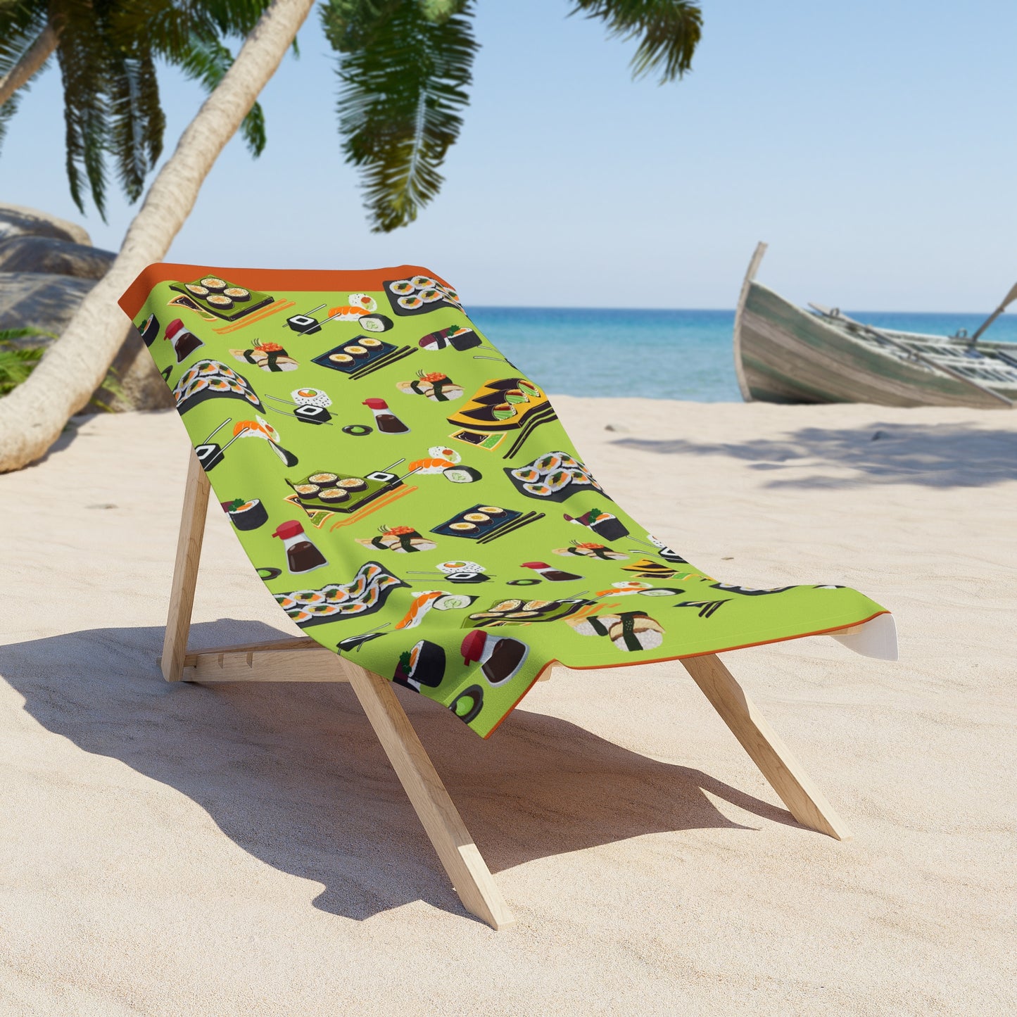 Sushi Beach Towel