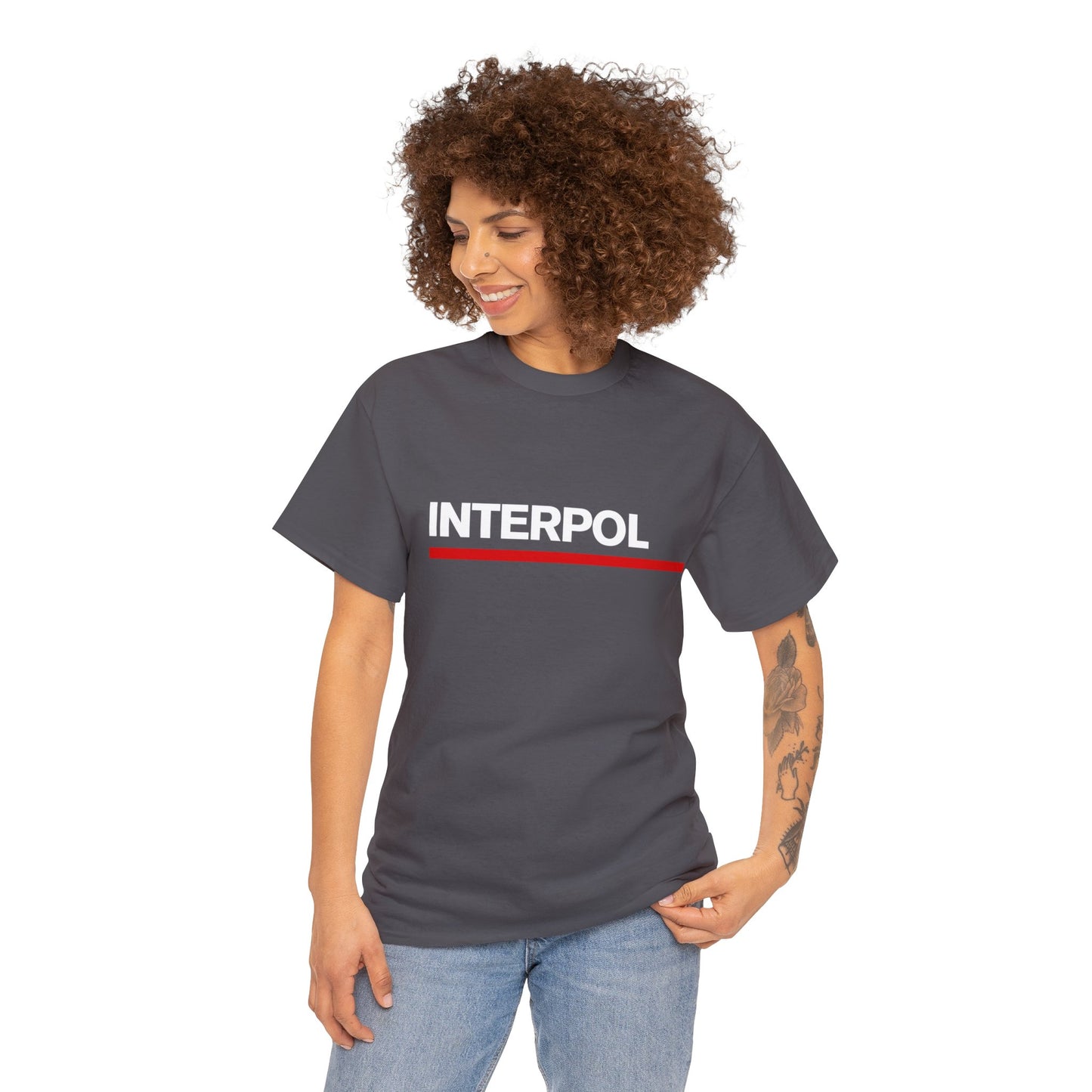 Interpol Tee Logo Unisex Classic Fit