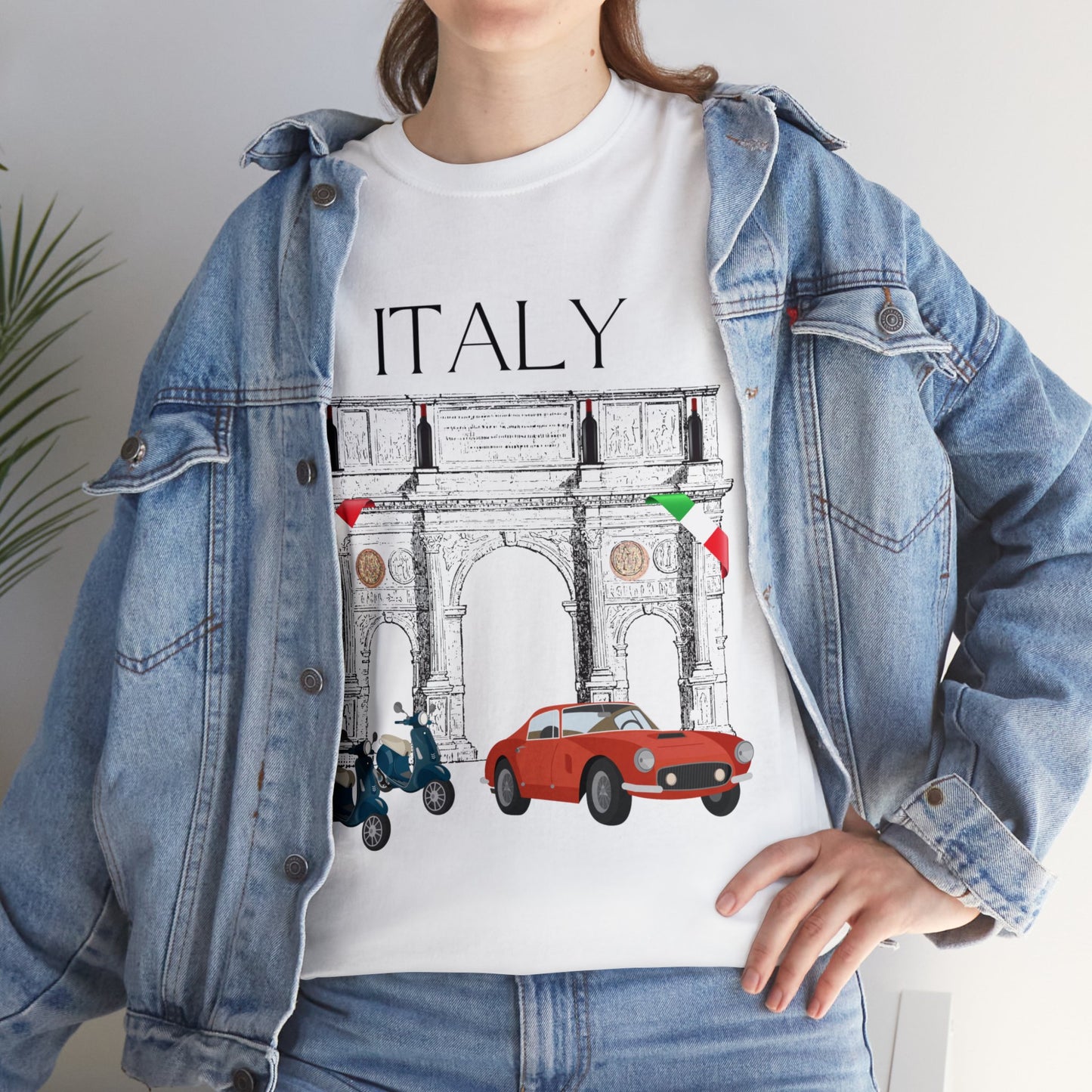 Italy T-Shirt Italian Culture Tee Italia Unisex Classic Fit