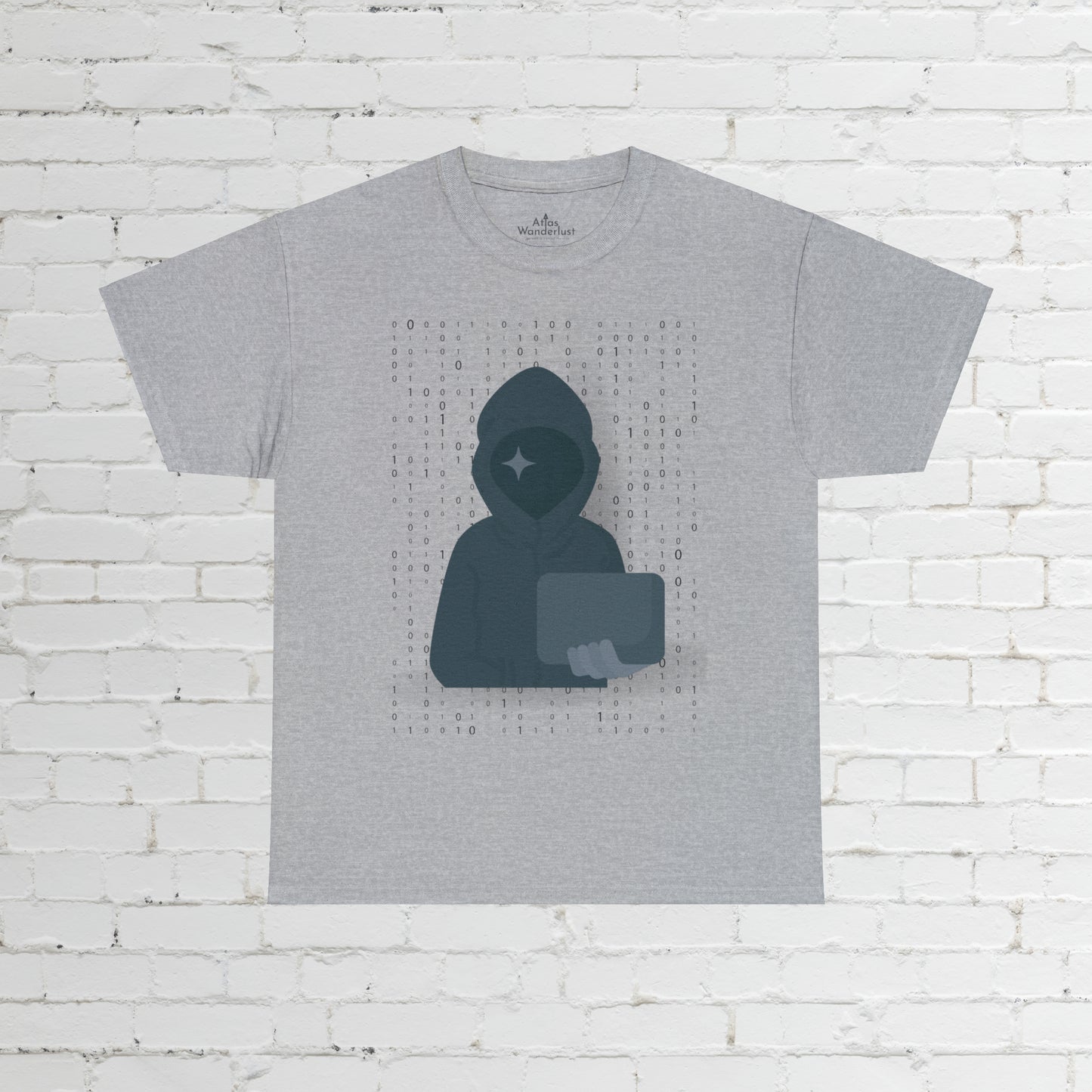 Hacker Tee! Unisex, Binary Numbers, Cyber Security Tee