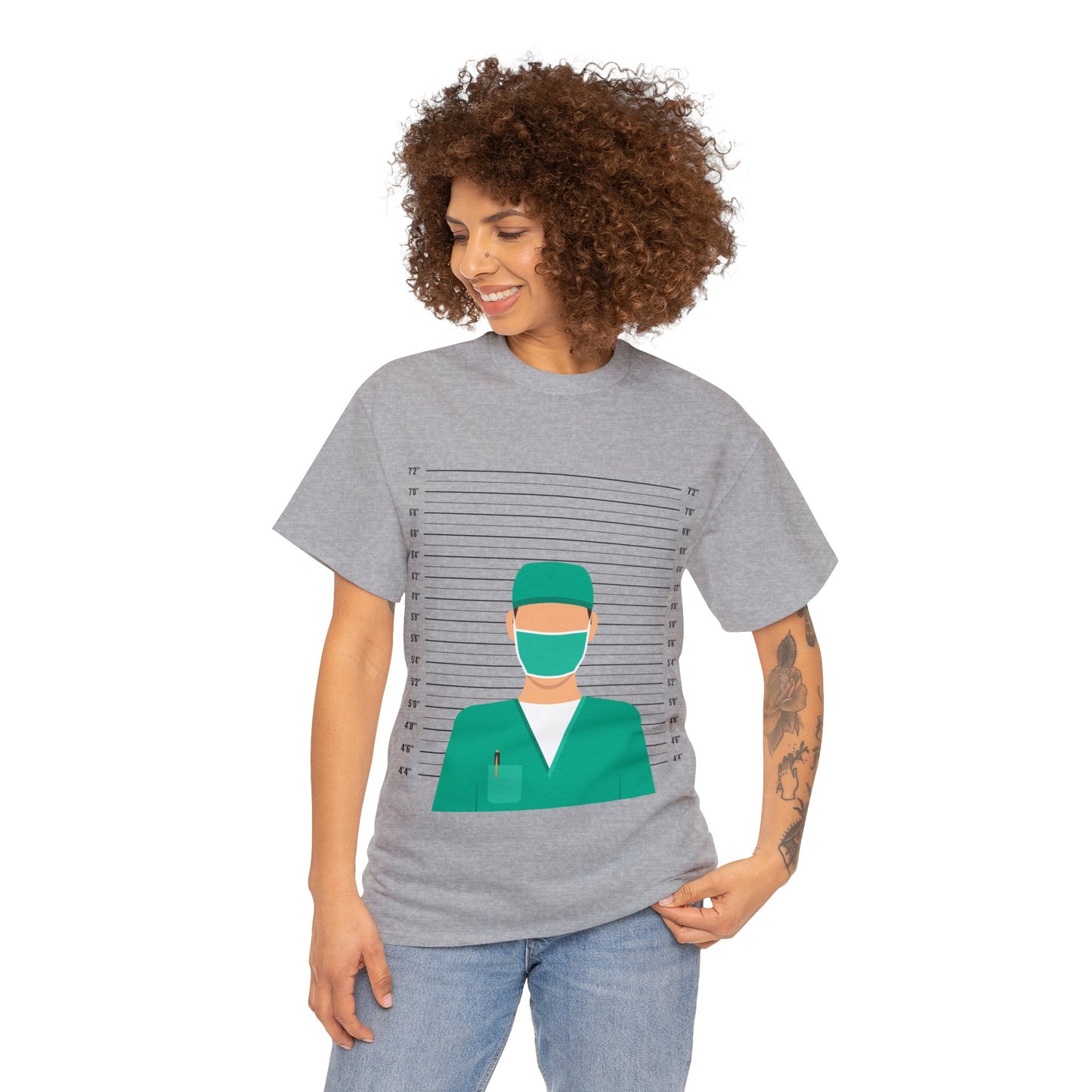 Dr. Mugshot T-Shirt, Funny Physician Tee