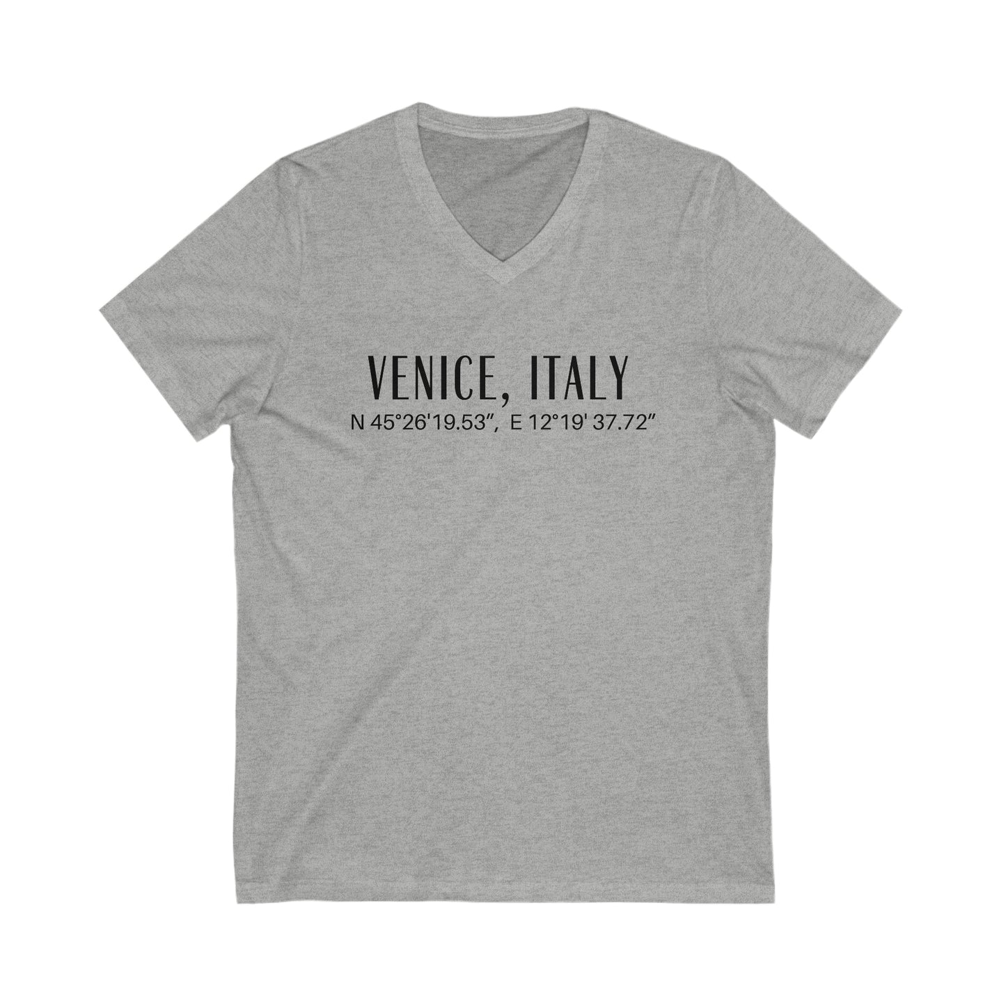 Venice, Italy Coordinates V-Tee