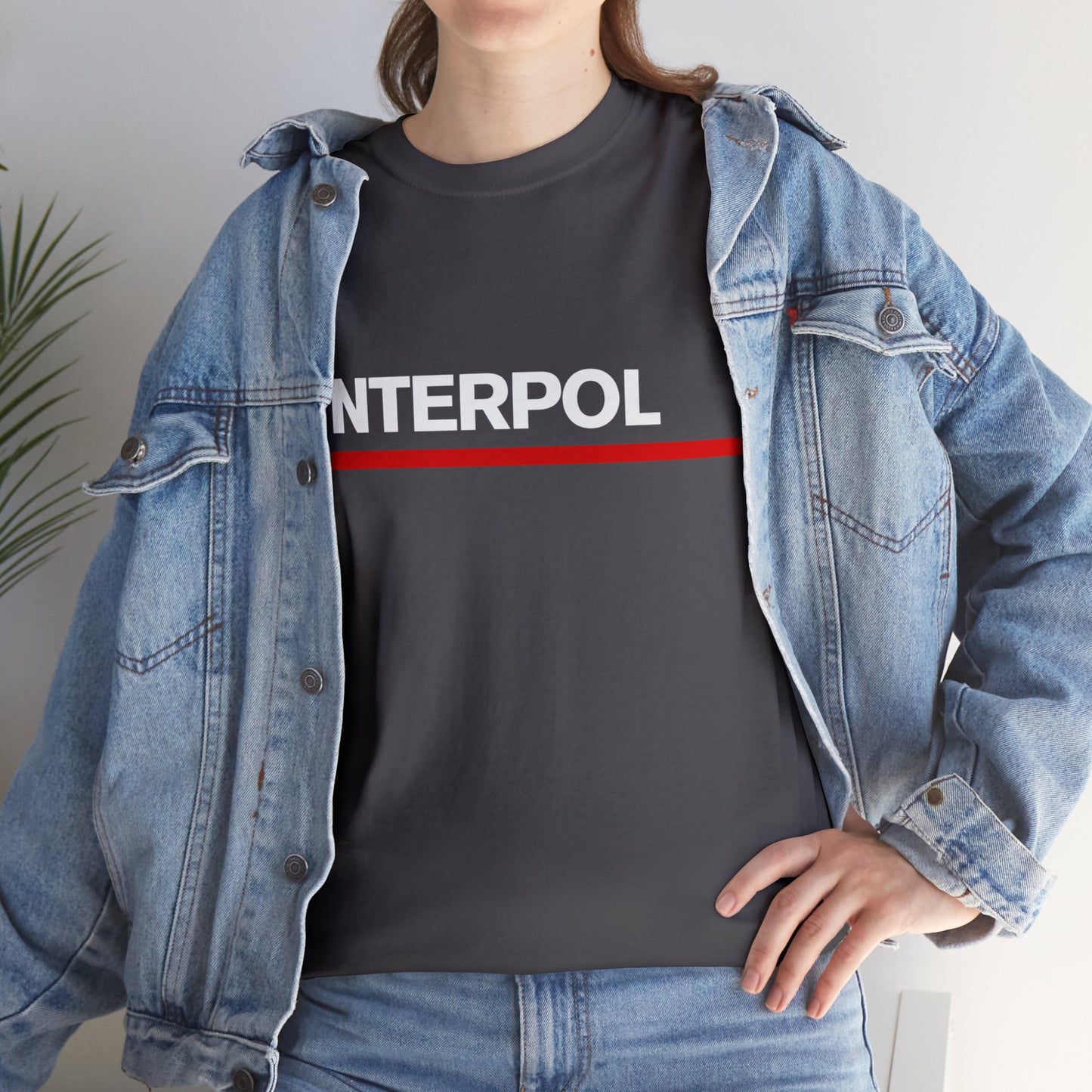 Interpol Tee Logo Unisex Classic Fit