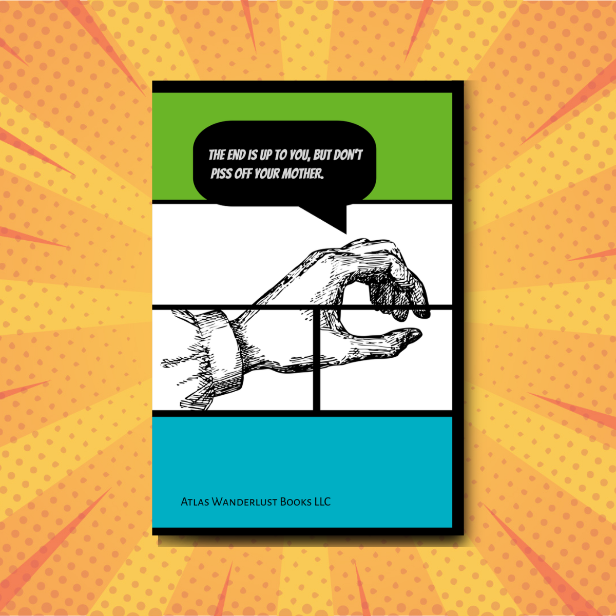 Comic Book, Blank Retro