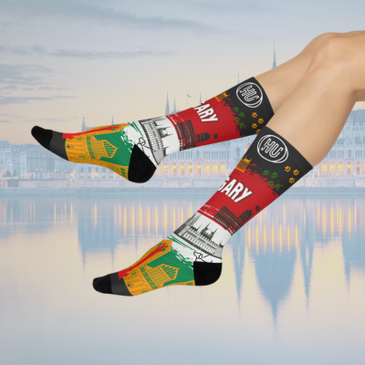 Hungary Socks Budapest Unisex Adult Stretchy Mid Calf Original
