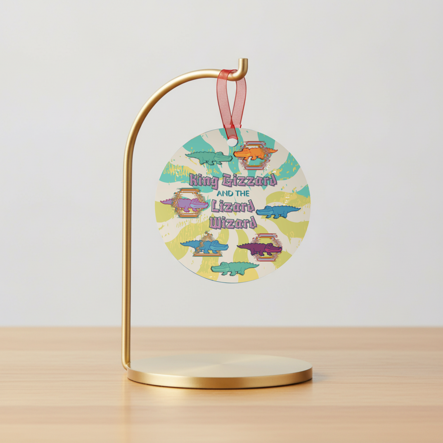 King Gizzard and the Lizard Wizzard| Psychedelic Rock Tie Dye Alligator Fan Gift