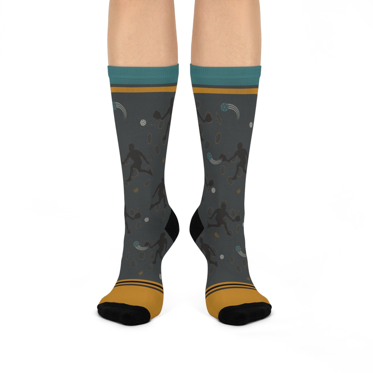 Pickleball Socks Game Unisex Adult Stretchy Mid Calf Original