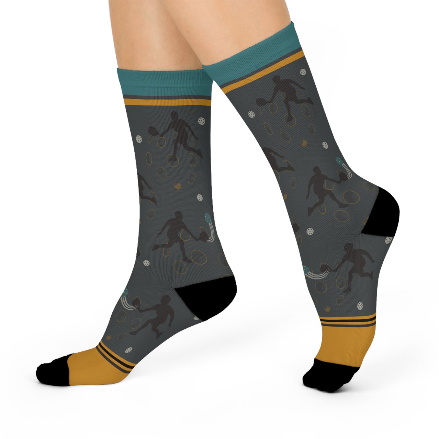 Pickleball Socks Game Unisex Adult Stretchy Mid Calf Original