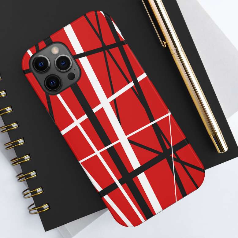Van Stripes iPhone Case, Running with the Devil