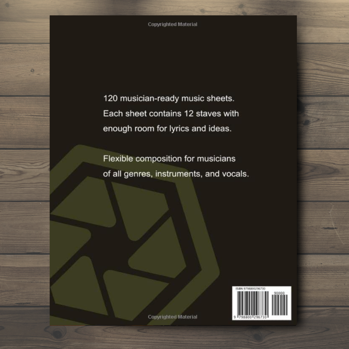 Blank Sheet Music Guitar