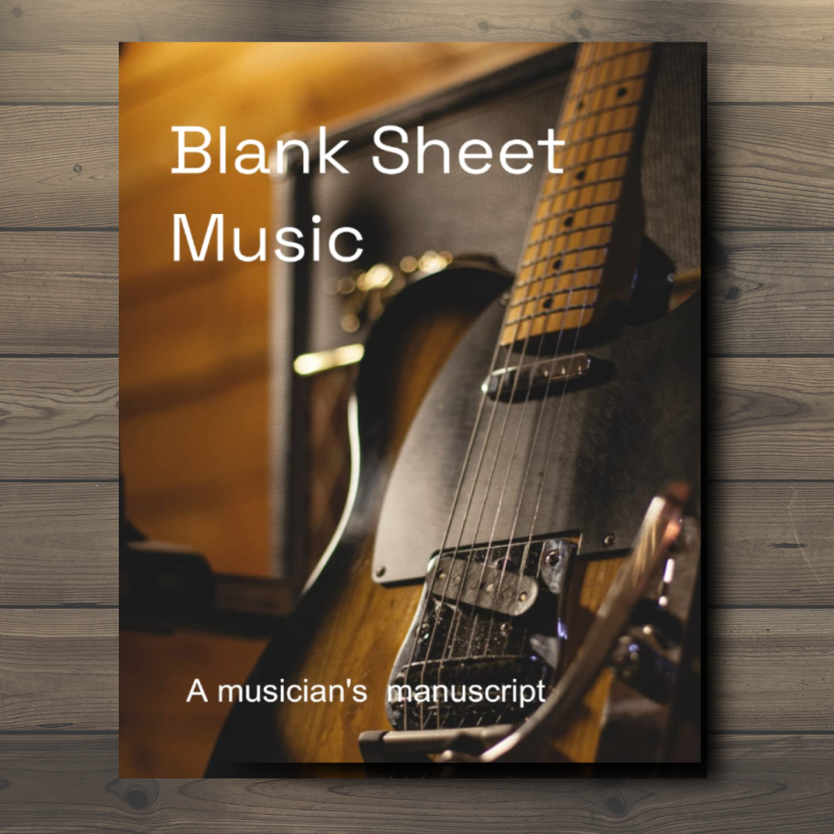 Blank Sheet Music Guitar