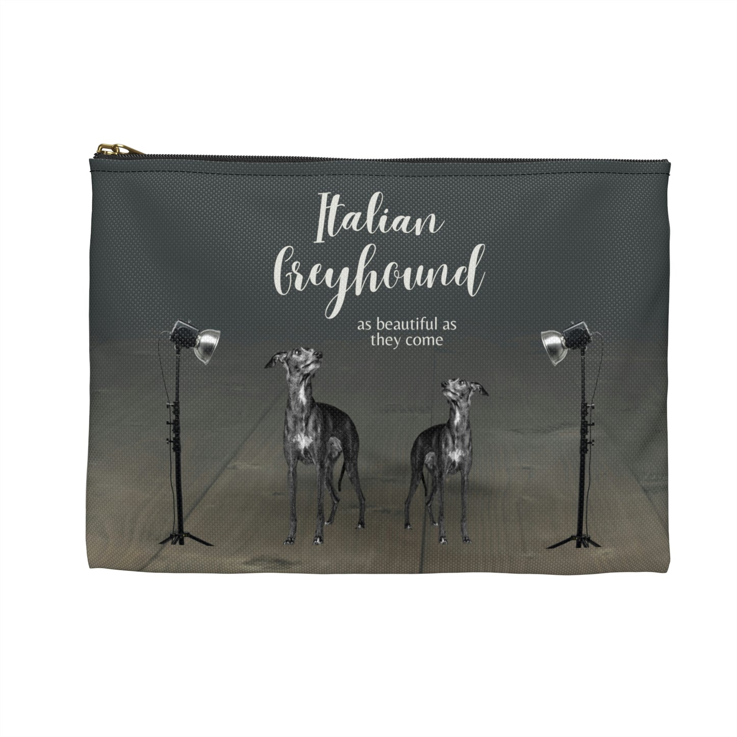 Italian Greyhound Accessory Pouch, Photo Shoot Bag