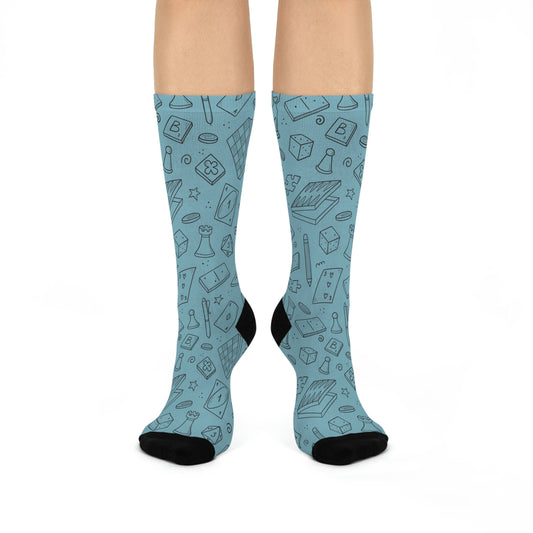 Game Night Socks Unisex Adult Stretchy Mid Calf Original