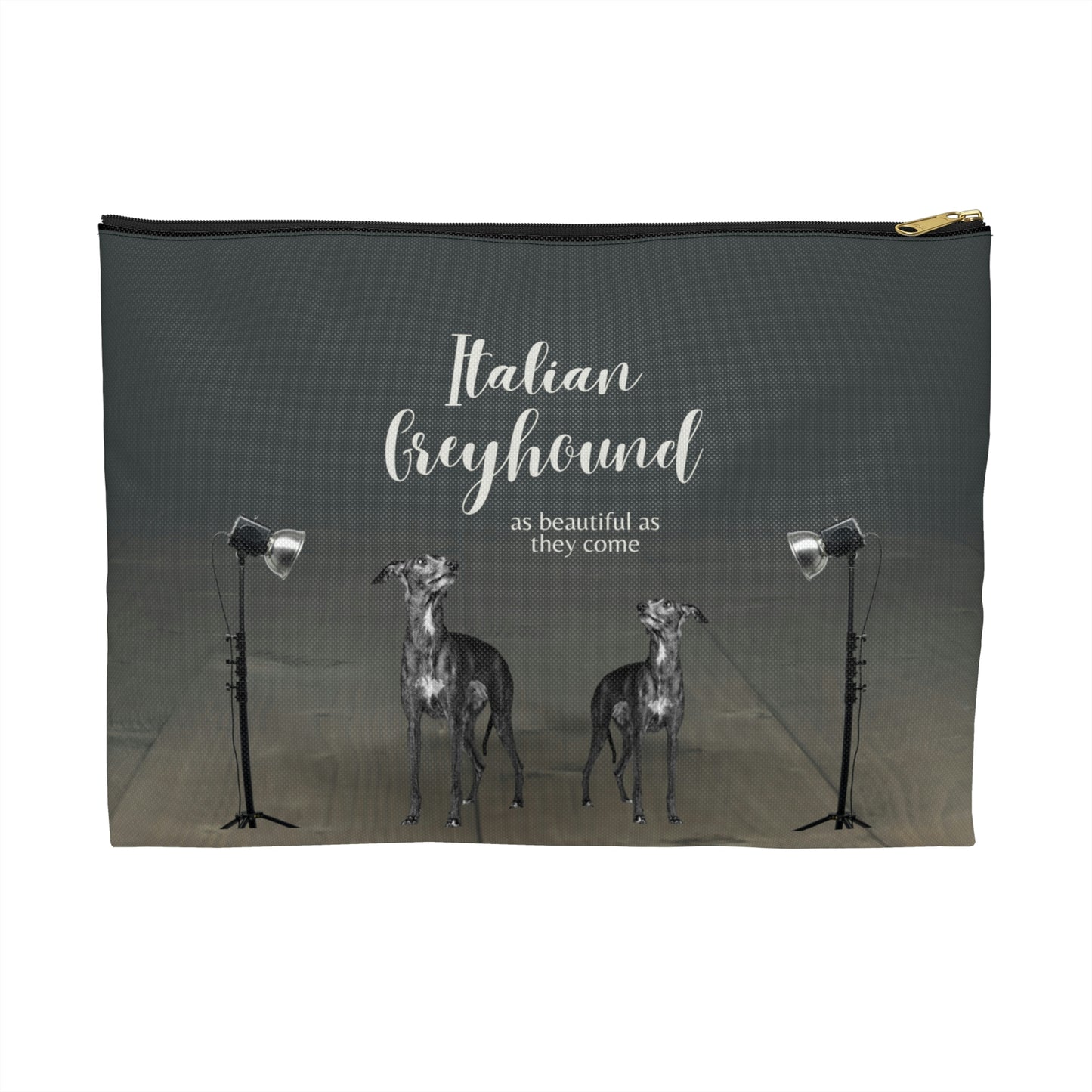 Italian Greyhound Accessory Pouch, Photo Shoot Bag