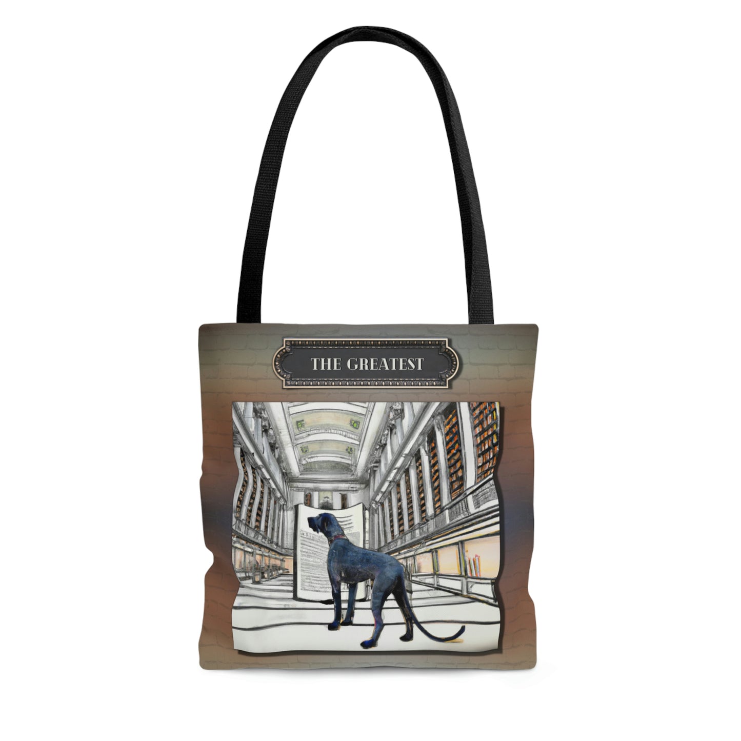 Great Dane Tote Bag, Modern