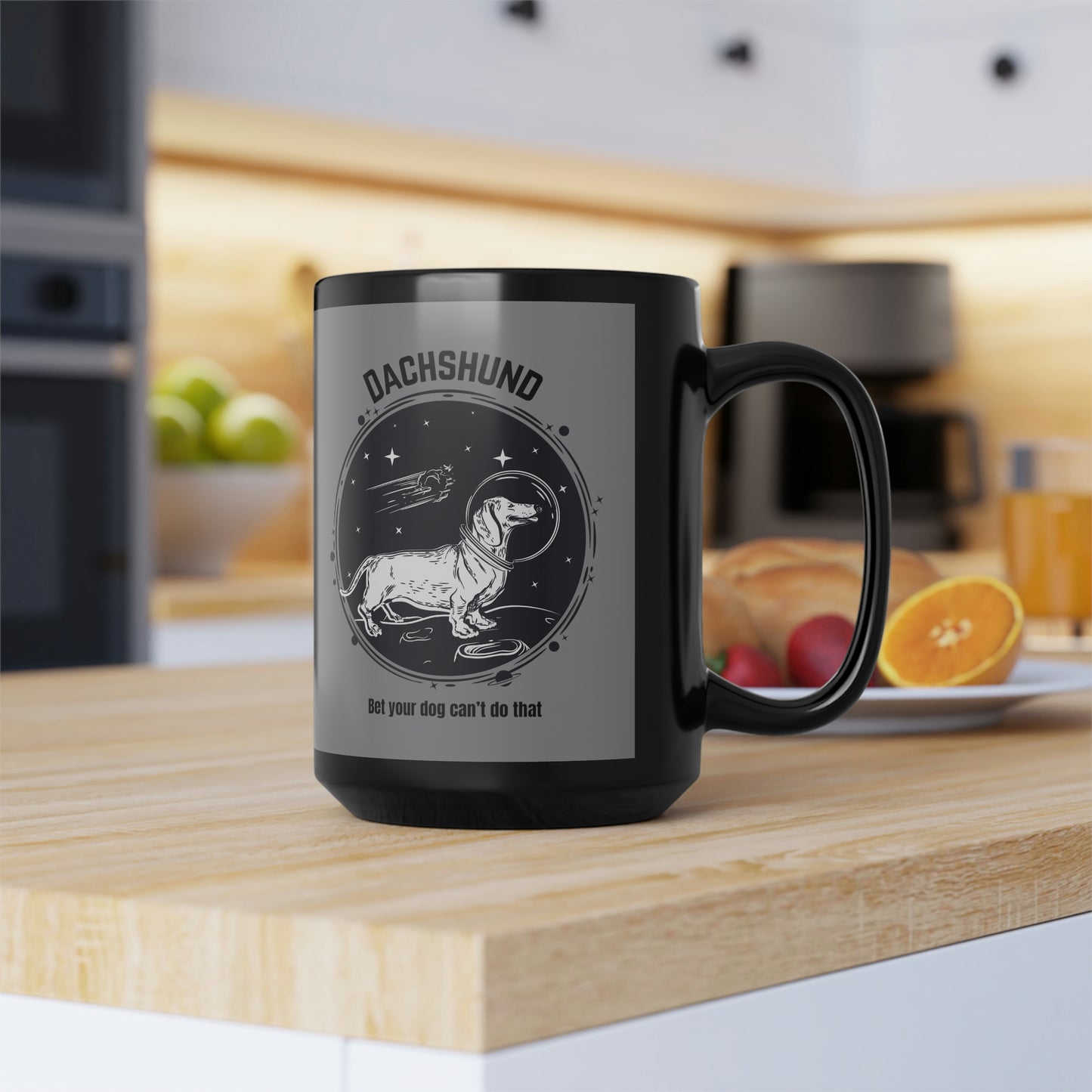 Dachshund Mug, Space