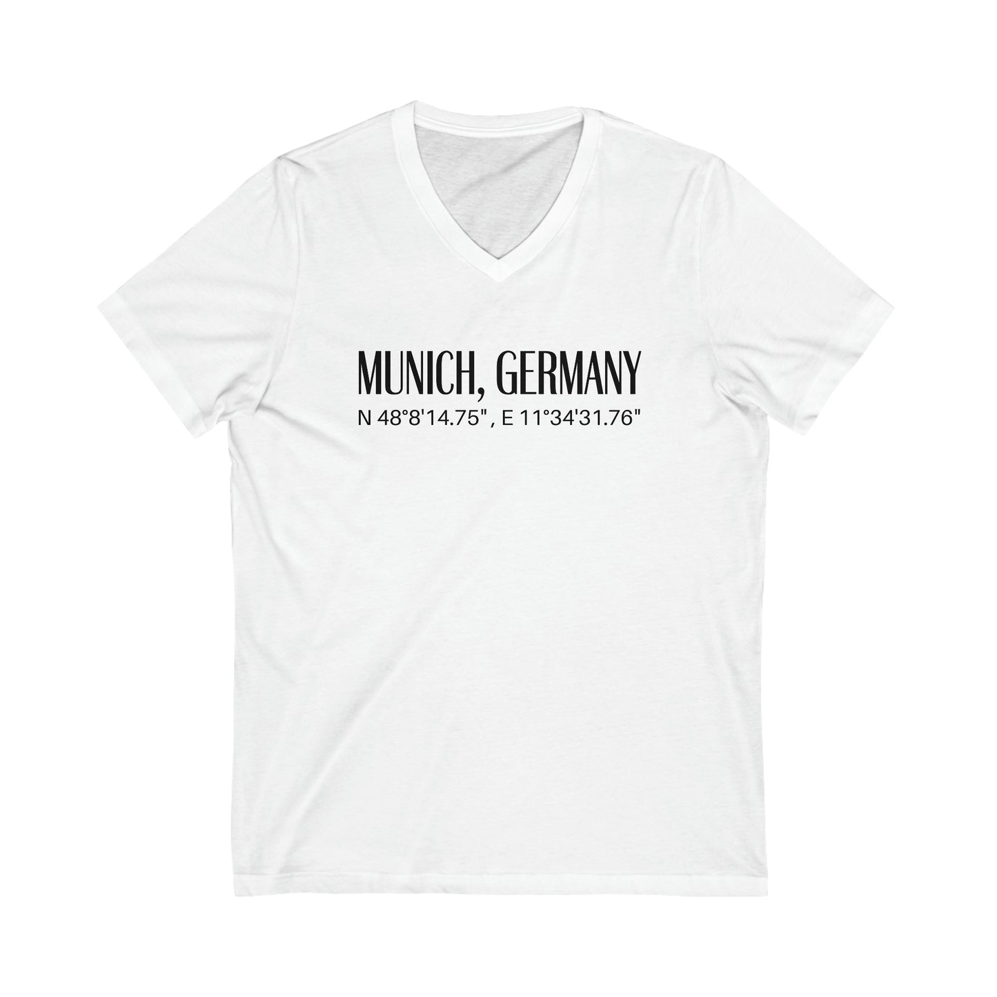 Munich, Germany Coordinates V-Tee