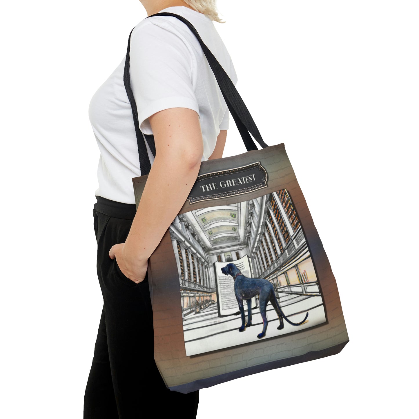 Great Dane Tote Bag, Modern