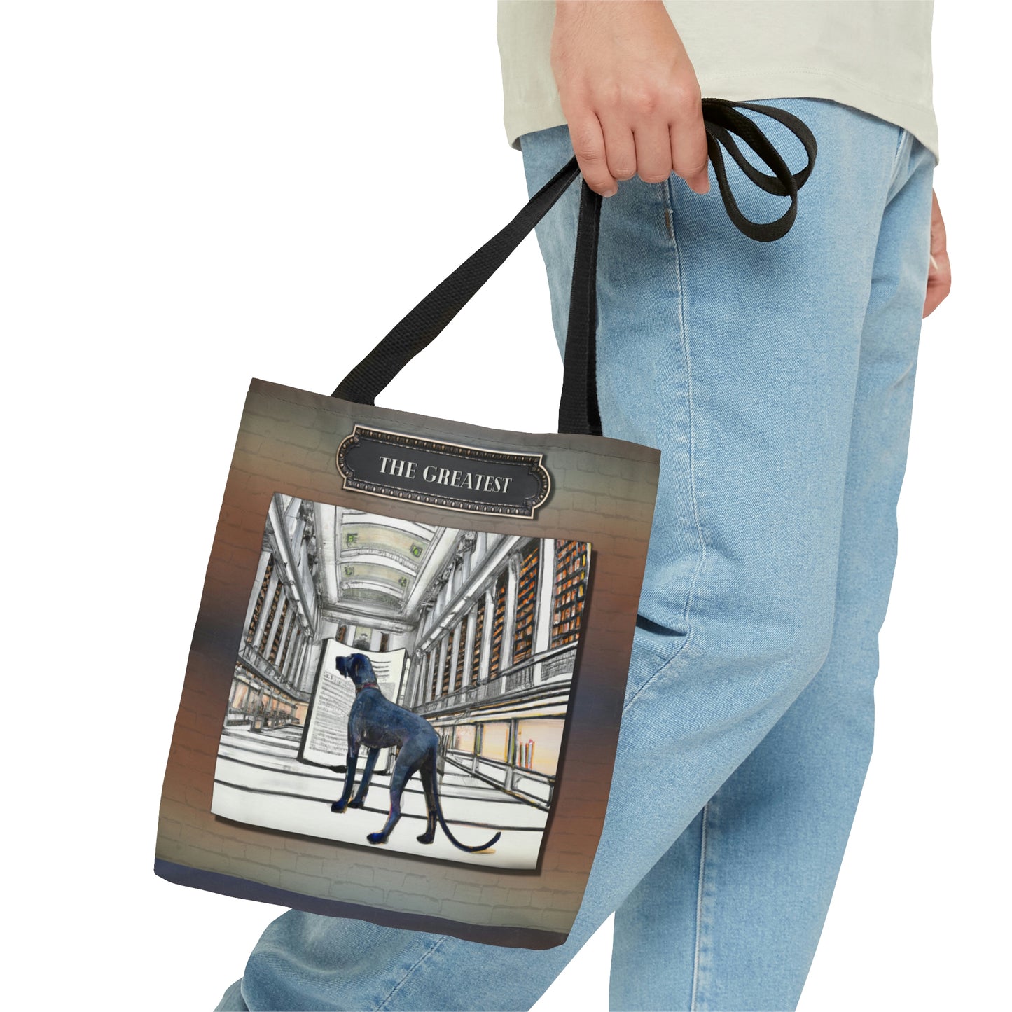 Great Dane Tote Bag, Modern