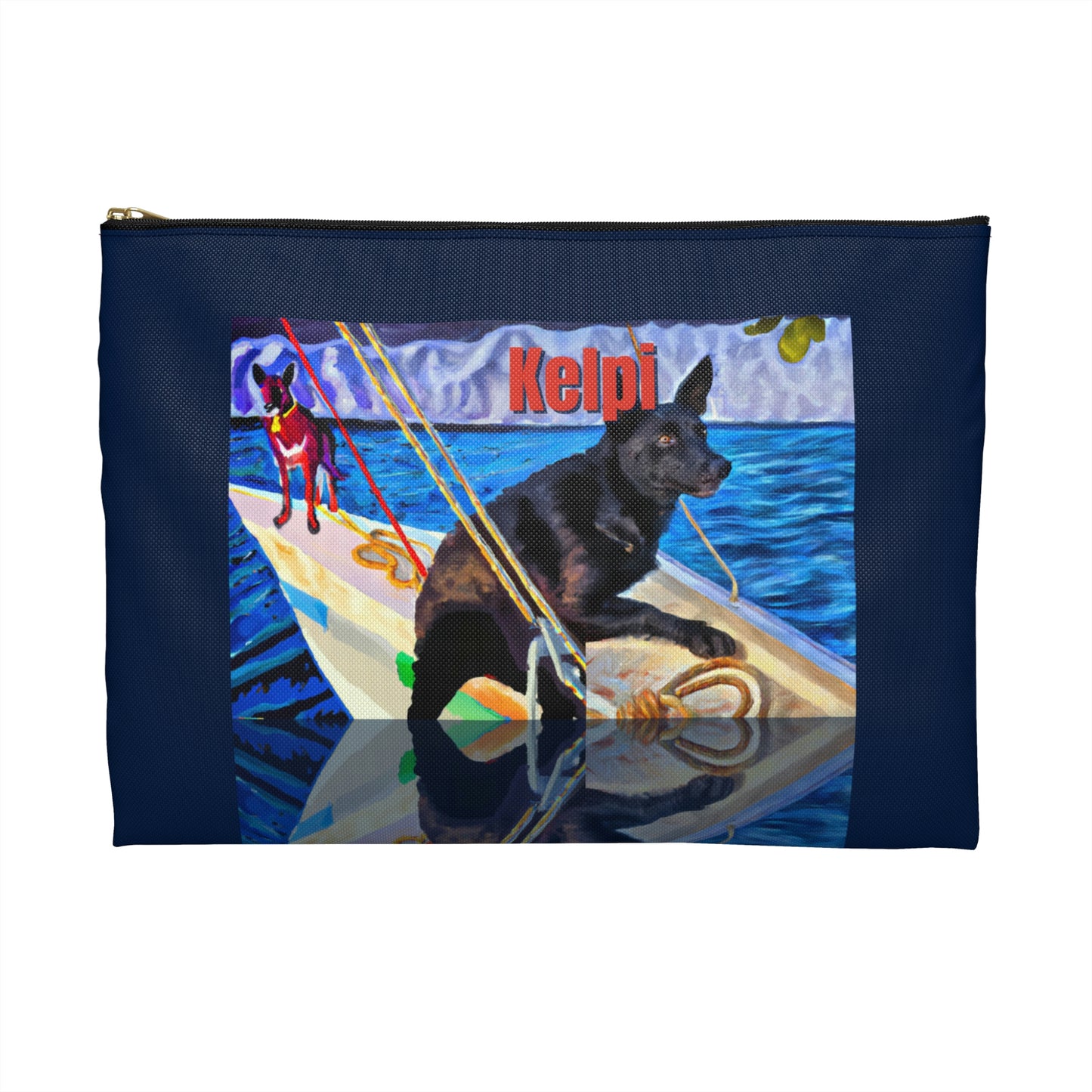 Australian Cattle Dog Accessory Pouch, Kelpie Bag