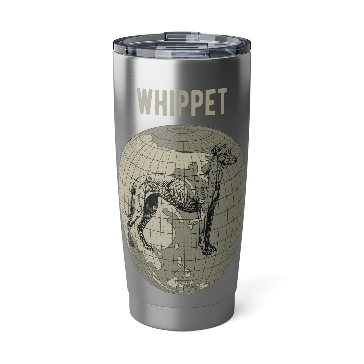 Whippet 20 oz Tumbler, Old-World Map