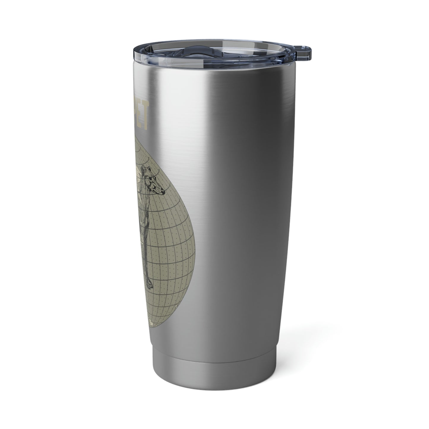 Whippet 20 oz Tumbler, Old-World Map