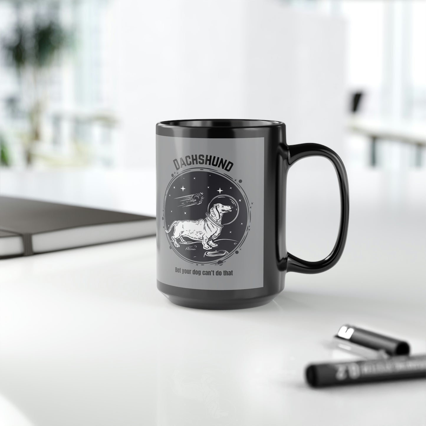 Dachshund Mug, Space