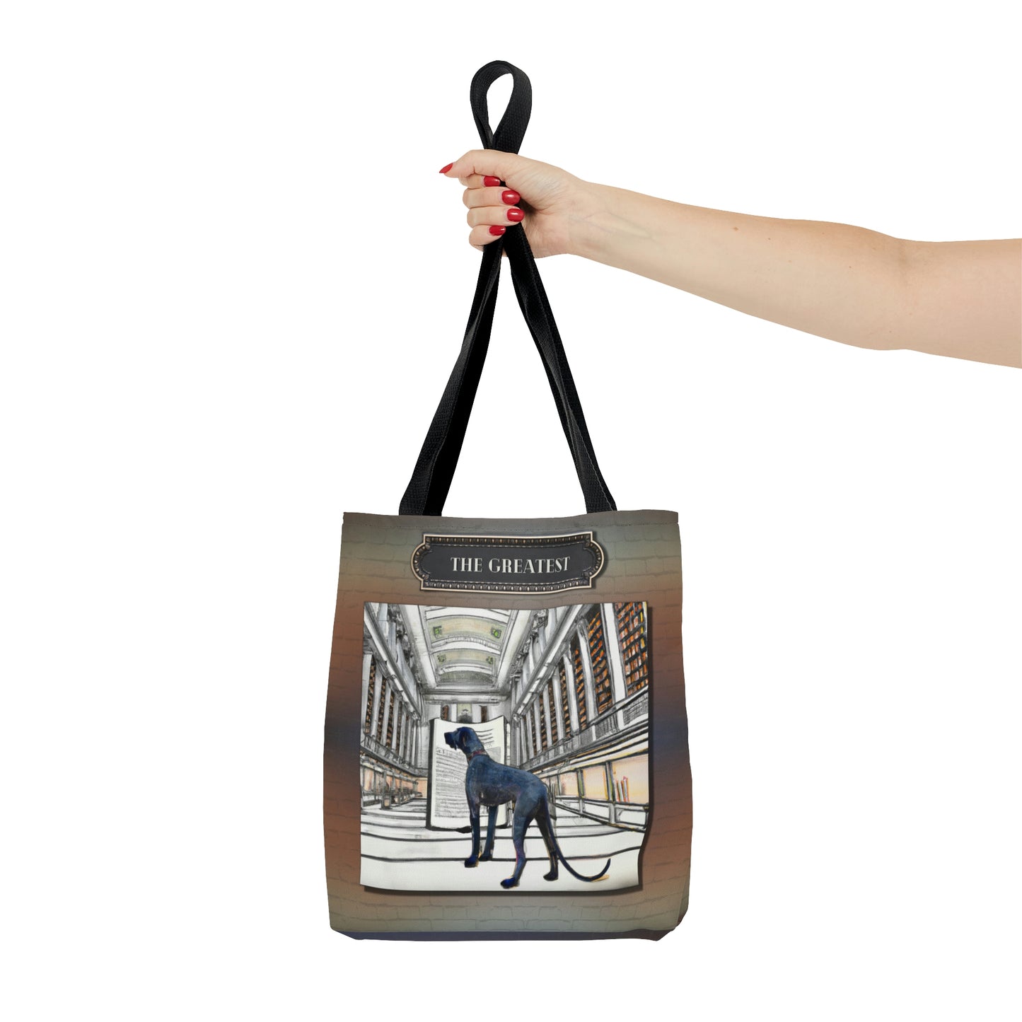 Great Dane Tote Bag, Modern