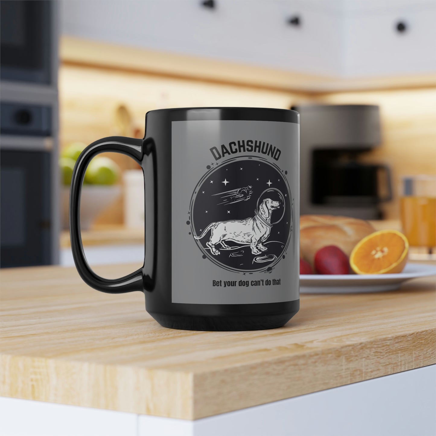 Dachshund Mug, Space