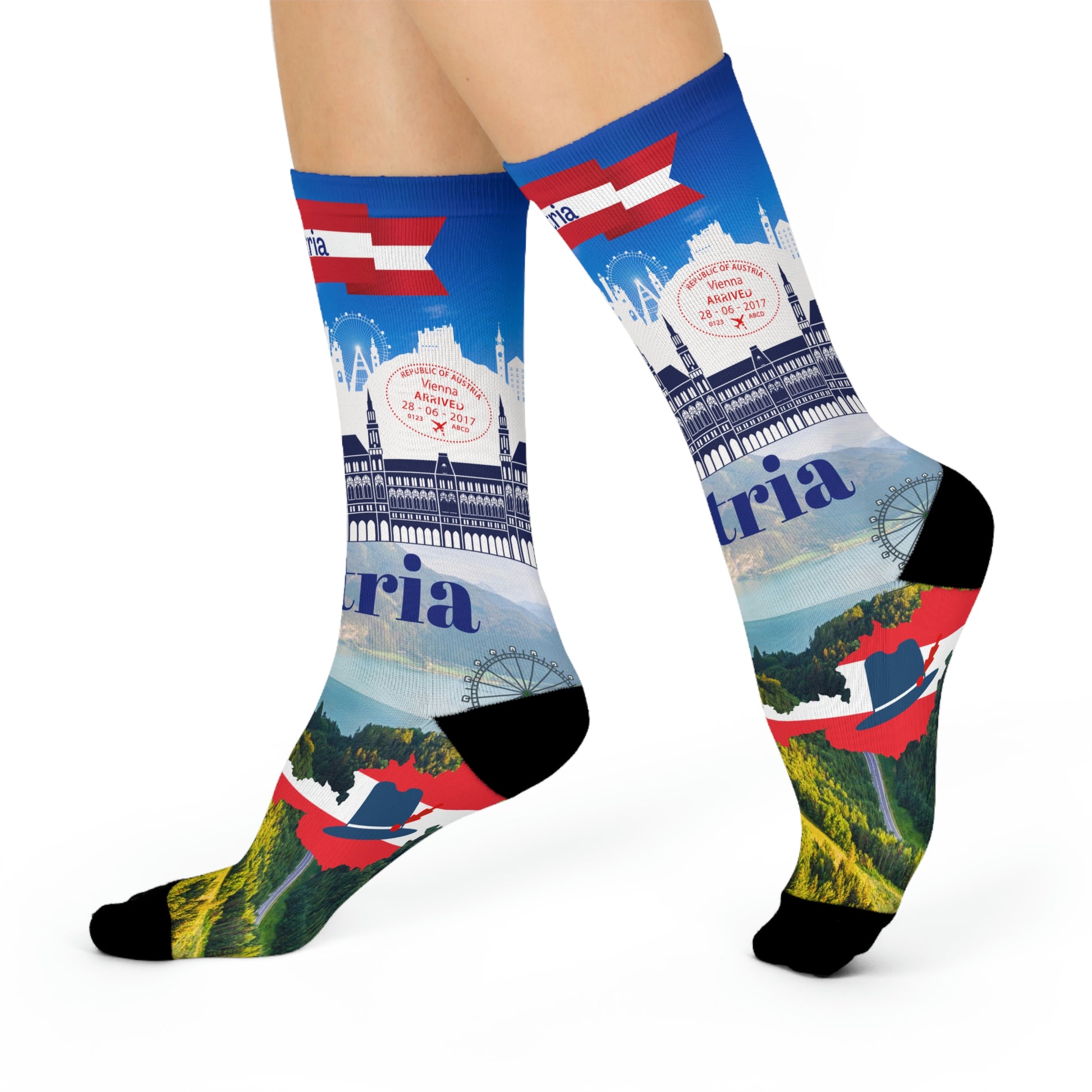 Austrian Countryside Socks