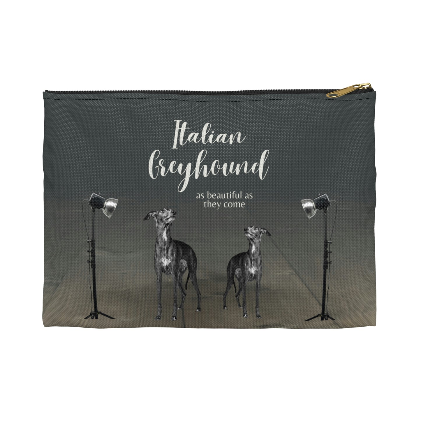 Italian Greyhound Accessory Pouch, Photo Shoot Bag