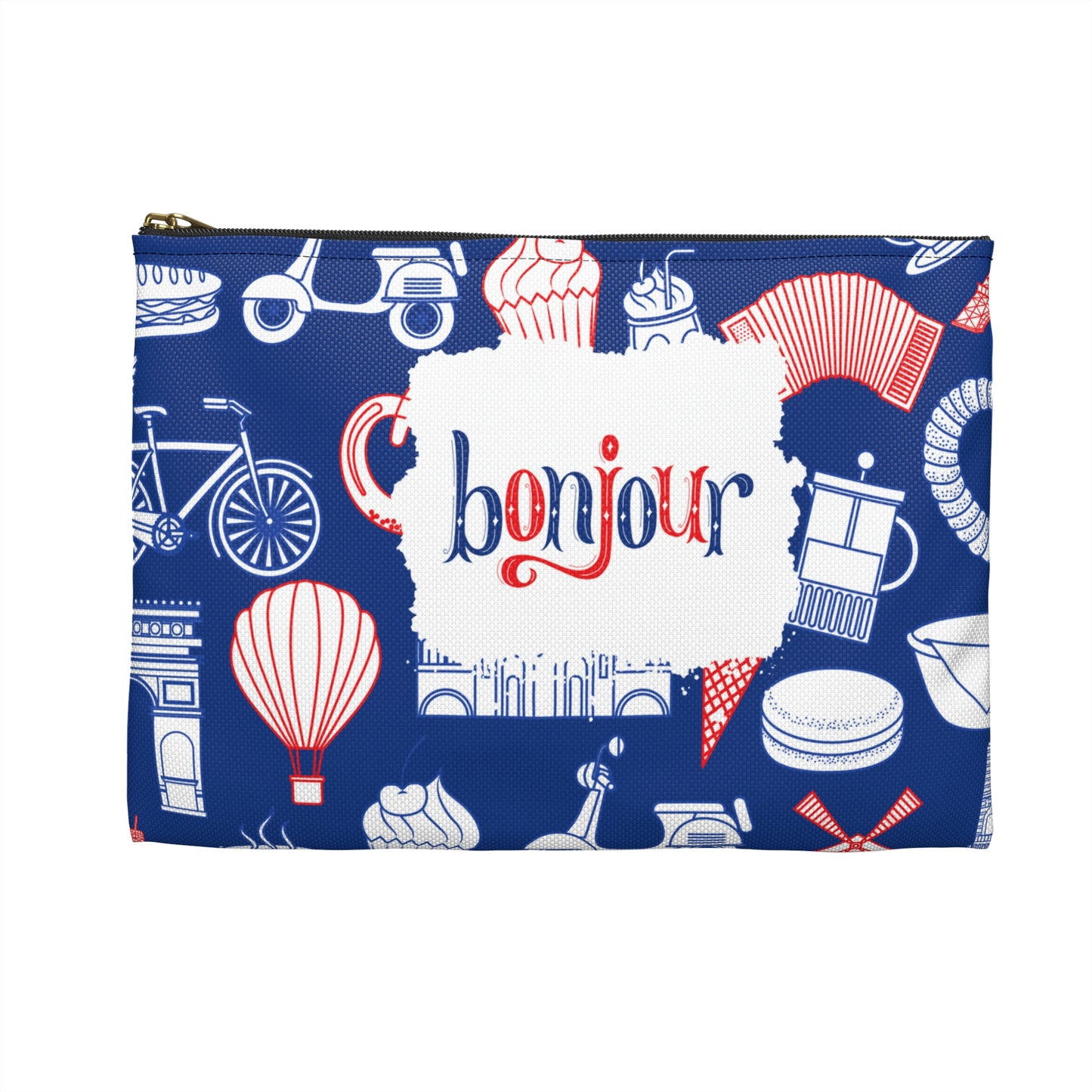 French Accessory Pouch, Bonjour Bag