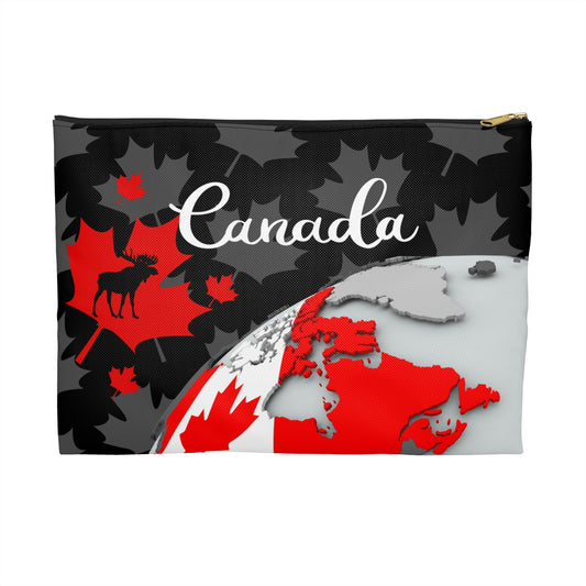 Canada Accessory Pouch, Maple Leaf Bag