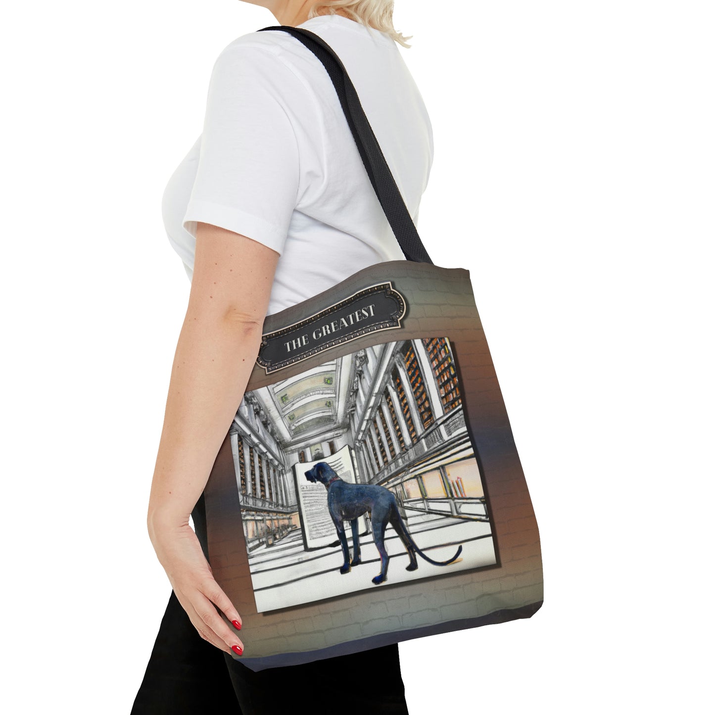 Great Dane Tote Bag, Modern