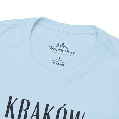 Krakow, Poland Coordinates T-Shirt Unisex