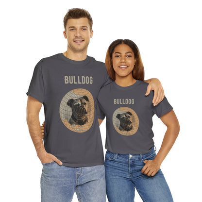 French BulldogT-Shirt, Old-World Map Tee