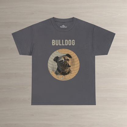 French BulldogT-Shirt, Old-World Map Tee